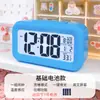Reloj Despertador de Escritorio, Moderno, Duradero, Reloj Despertador Silencioso, Reloj Electrónico Inteligente Multifunción, Reloj Despertador Inteligente para Estudiantes