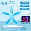 Robô Girafa de Ventosa Brinquedo Telescópico Versátil Luminoso Alongado Telescópico Desenho Animado Infantil Brinquedo Educacional Criativo