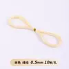 He 10m / Hilo de Cera Coreano Cordón de Cuero Pulsera Trenzada Hecha a Mano Hilo para Tejer Cordón Redondo de Cera de Alta Gama Al por Mayor