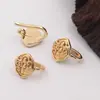 Pingente Fivela Ruyi Paz Banhado a Ouro Conector Gancho para Fecho de Colar Joias Artesanais DIY