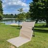 Silla de exterior Esterilla para silla de playa Sillón de jardín Silla de acampada Silla de césped Silla plegable portátil Esterilla de suelo para acampada picnic silla