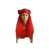 Peluca transfronteriza de la película europea y americana Descendientes 4, peluca roja Starlight Successor para Halloween, peluca larga para cosplay