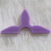 Componentes de accesorio de flor de tres pétalos de lámina acrílica de PVC, clips de posicionamiento, espaciadores y piezas pequeñas para joyería de marca
