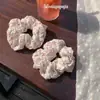 Scrunchie Estilo Coreano Zhao Lusi High-End Estético Ins Estilo Universitário Prendedor de Cabelo Estilo Doce Faixa de Cabelo Feminina