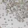 1440 fresas para uñas lote completo de mini ojo de caballo invertido de fondo plano forma especial broca para uñas de zirconio joyería para uñas