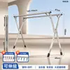 Tendedero plegable, de pie, para uso doméstico, multifuncional, apto para balcones y uso en exteriores, tendedero extensible, perfecto para secar mantas