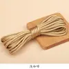 Tira de Hebilla de Cordón Retro con Núcleo Envuelto de 5 mm Botón de Cheongsam Hanfu Hecho a Mano DIY Tira de Borde de Hebilla Disponible en Múltiples Colores