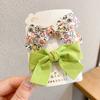 Horquilla con lazo floral, accesorio para el cabello para niños, horquilla estilo coreano para mujer, tocado de celebridades de Internet, pinza con flecos laterales de princesa