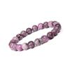 Amazon Nuevo Ojo de Tigre Pino Blanco Amatista Obsidiana Amazónica Piedra Ágata Acero Inoxidable Pulsera de Moda Adornos