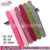 17.8*2 lima de uñas con polvo de cebolla tira de lijado con polvo de glitter cuero polvo de cebolla multicolor opcional logotipo especificado