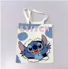 Bolsa de Lona de Alto Valor Gran Capacidad Linda Caricatura Estrella Bebé Estudiante Bolsa de Hombro para Libros Bolsa de Compras Portátil para Mujeres
