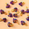Accesorios para el Festival del Bote del Dragón Bolsitas Perfumadas Bordado Hecho a Mano DIY Tejido de Cuerda de Cinco Colores Zongzi Estilo Antiguo Hojas Iridescentes Accesorios Venta al por Mayor