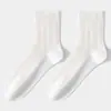 Calcetines de Punto Suave Lisos para Mujer de Media Pantorrilla Calcetines Lolita Japonesa Jk Calcetines Personalizados de Media Pantorrilla para Mujer 10A Calcetines Antibacterianos para Mujer