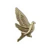 Broche de Pájaro Vintage de Venta Caliente Transfronterizo, Diseño Elegante, Broche para Chaqueta de Traje, Estilo Retro de Corte