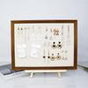 Tablero de Exhibición de Collares Montado en Pared, Exhibidor de Tocados Xiuhe, Marco para Joyería, Almacenamiento de Aretes, Soporte de Exhibición para Puestos, Estilo Montado en Pared