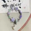 Fabricantes fornecem pulseira de cachorro de cerâmica design de nicho pulseira novo chinês fofo ossos de cachorro contas divertidas