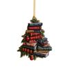 Novo Pingente de Enfeite de Árvore de Natal Transfronteiriço Pingente Decorativo Criativo de Acrílico