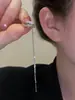Pendientes de clip de oreja de una sola pieza con forma de hueso para mujer, moda de temperamento simple, personalidad que combina con todo, pendientes de clip de oreja de círculo de doble capa, nueva moda
