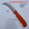 Cuchillo para Piña Yongpoly Acero Inoxidable Corte Corto Fruta Machete Pequeño Picador Cortador Sierra para Plátano Piña Cuchillo para Col