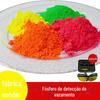 Detecção de vazamento de saco de fábrica, pó fluorescente, usina de cimento, remoção de poeira, detecção de vazamento, pó fluorescente, detecção de vazamento verde, ponto de pó fluorescente