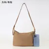 Nova Bolsa de Lona de Verão com Alça de Couro e Alça Transversal, Bolsa Transversal Versátil para o Dia a Dia e para o Trabalho no Estilo Floresta