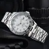 2024 Comercio Exterior Nuevo Reloj Mecánico Automático Completo de Acero y Silicona de Alta Calidad para Hombre Fábrica Venta al por Mayor Uno