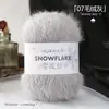 Fio Floco de Neve Floco de Neve Lã Longa Misturada Fio Bola de Neve Alternativa Bola de Fio Cachecol Chapéu DIY Atacado