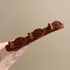 2026 Nuevo Pinza para el Cabello Trenzada de Felpa Clips Laterales para Flequillo Celebridad de Internet Coreana Pinzas de Pato Accesorios para el Cabello Pinzas para el Cabello Japonesas Coreanas para Mujer
