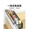 Cesta colgante de escritorio, un organizador colgante para habitaciones de residencia estudiantil, una caja de almacenamiento de sobremesa para material de oficina y un estante de almacenamiento para organizar tu espacio de trabajo