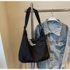 Bolso cruzado de hombro sencillo, estilo retro, de gran capacidad, para uso diario, de diseño exclusivo, para otoño de 2024