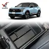 Adequado para o Nissan Kicks 2026 (versão japonesa), esta é uma caixa de armazenamento de apoio de braço central dianteiro para organizar e guardar itens