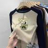 2026 Nova Camada Base Térmica de Fleece Versátil para Meninos de Crianças Médias e Maiores, Outono/Inverno Gola Redonda Blusa de Manga Longa Color Block Quente Tendência