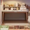 Escritorio Estantería Pata Integrada Escritorio para Computadora Simple Moderno Escritorio de Oficina Dormitorio Estudiante Aprendizaje en Casa Mesa de Escritura