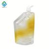 Bolsa con Boquilla Personalizada para Limpiador Facial Budista 100ml Bolsa de Empaque para Crema Facial y Gel Limpiador Bolsa Transparente con Boquilla de Pie de Forma Especial