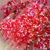 Múltiples Tipos de Lentejuelas, Brillantina de Colores de Forma Irregular, Accesorios Decorativos con Pegamento Multicolores, Polvo de Brillantina Láser de Estrella de Cinco Puntas para Manualidades