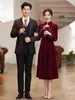 Vestido Veludo Torrado, Cheongsam de Noiva, Vestido de Noivado, Vestido Casual de Casamento Petite, Novo Vestido Estilo Chinês, Vestido para Banquete em Casa para Mulheres