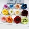 Cabeças Grandes de Flor de Ameixeira Artificial para Arranjos de Parede de Flores DIY para Salão de Casamento, Decoração de Casa, Acessórios de Cabelo e Adereços Florais