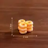Micro paisaje creativo simulación comida de caqui juego de caqui Ruyi diy decorativo bolsa sorpresa accesorios mini adornos en miniatura