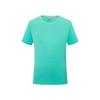 Gelo sensível de secagem rápida pescoço redondo manga curta camiseta de cor sólida imprimível LOGO grupo roupas roupas de trabalho roupas de publicidade camisa atacado