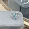 Anillo Abierto de Esmalte con Gota de Aceite, Copo de Nieve, Mariposa, Serpiente, Diseño de Nicho, Elegante, de Hada, Versátil, Apilable, Lujo Accesible para Mujeres