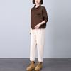 Traje Wei Yi para Mujer Otoño e Invierno 2024 Nuevo Estilo Coreano Madre Joven Pequeña Casual Estilo Occidental Moda Conjunto de Dos Piezas