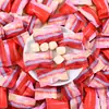 Balas de Coco Denmas a Granel Balas de Casamento Bala de Leite Recheada com Coco Perfumado Doces Lanches Famosos na Internet