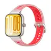 Adecuado para correa de silicona vivo Watch GT2, correa de silicona bicolor semitransparente IQOO Watch GT2