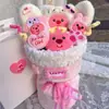 [Personalização para Pedidos Pequenos] Buquê de Bonecas de Natal, Boneca do Dia dos Namorados, Presente para Meninas e Melhores Amigas, Transfronteiriço