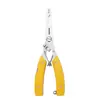 Pinzas de Pesca Pico de Águila Herramienta de Control de Peces Tijeras para Cortar Piel de Plomo, Línea PE, Extractor de Anzuelos, Pinzas Multifuncionales Extensibles para Señuelos