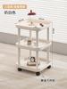 Mesa auxiliar móvil con ruedas al por mayor, mesa auxiliar creativa, estante de gabinete lateral pequeño, mesa de centro pequeña, mesa, sala de estar, comedor, cero