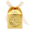 Festival Transfronterizo de Medio Oriente Celebra Luna Estrellas Castillo Caja de Dulces Palacio Dorado Caja de Dulces de Cinta Fábrica en stock