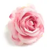 Cabezas de Flores Artificiales de Rosa de Alta Gama, Cabezas de Flores para Ramillete, Flores para Decoración de Bodas, Materiales Hechos a Mano para DIY, Accesorios Florales para Ropa