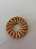 Accesorios de Joyería DIY de Ratán Hechos a Mano Vietnamitas Estilo Festivo Geométricos Exagerados Redondos Material de Aretes Tejidos de Bambú Rattan