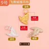 Plata de Ley S925 Accesorios Pequeños para DIY Flor Libélula Mariposa Hoja de Loto Chapado en Plata Oro Real 18K Collar Pulsera Colgante